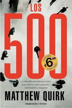 Los 500 | 9788492833375 | Quirk, Matthew | Librería Castillón - Comprar libros online Aragón, Barbastro