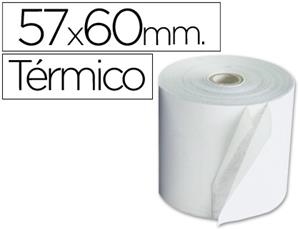 Rollo sumadora termico q-connect 57 mm ancho x 60 mm diametro sin bisfenol a papel de 70 g/m2. | 8435002666541 | Librería Castillón - Comprar libros online Aragón, Barbastro