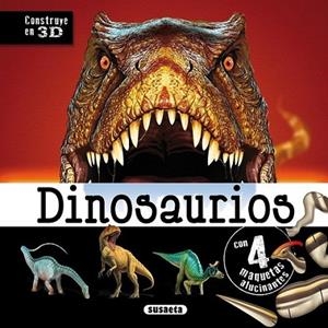 Dinosaurios - Construye 3d | 9788467722918 | Susaeta, Equipo | Librería Castillón - Comprar libros online Aragón, Barbastro
