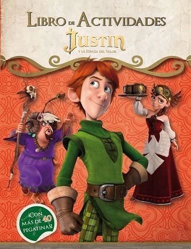 Libro de actividades - Justin y la espada del valor | 9788448836344 | Sayalero, Miriam (adp.) | Librería Castillón - Comprar libros online Aragón, Barbastro