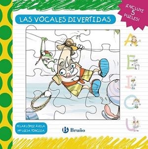 Las vocales divertidas - Libro puzle | 9788421678381 | López Ávila, Pilar | Librería Castillón - Comprar libros online Aragón, Barbastro