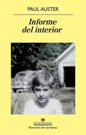 Informe del interior | 9788433978783 | Auster, Paul | Librería Castillón - Comprar libros online Aragón, Barbastro