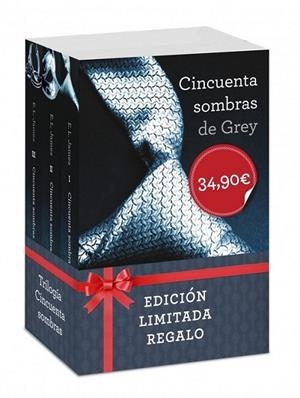Trilogía Cincuenta sombras: Cincuenta sombras de Grey, Cincuenta sombras más osc | 9788454057405 | JAMES, E.L. | Librería Castillón - Comprar libros online Aragón, Barbastro