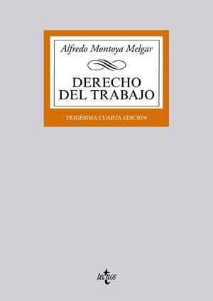 Derecho del Trabajo | 9788430958917 | Montoya Melgar, Alfredo | Librería Castillón - Comprar libros online Aragón, Barbastro