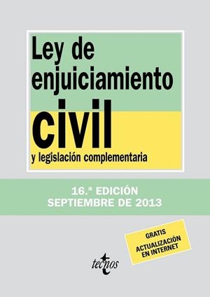 Ley de Enjuiciamiento Civil y legislación complementaria | 9788430958641 | Editorial Tecnos | Librería Castillón - Comprar libros online Aragón, Barbastro