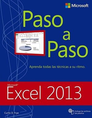 Excel 2013 - Paso a paso | 9788441534001 | Frye, Curtis | Librería Castillón - Comprar libros online Aragón, Barbastro