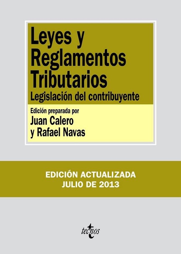 Leyes y reglamentos tributarios : Legislación del contribuyente | 9788430959174 | Editorial Tecnos | Librería Castillón - Comprar libros online Aragón, Barbastro