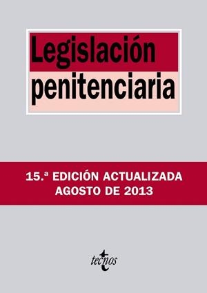 Legislación penitenciaria | 9788430959532 | Editorial Tecnos | Librería Castillón - Comprar libros online Aragón, Barbastro
