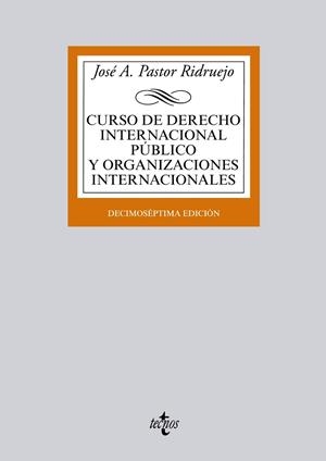Curso de Derecho Internacional Público y Organizaciones Internacionales 17ed.2013 | 9788430958795 | Pastor Ridruejo, José  Antonio | Librería Castillón - Comprar libros online Aragón, Barbastro