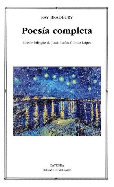 Poesía completa - LU  | 9788437631936 | Bradbury, Ray | Librería Castillón - Comprar libros online Aragón, Barbastro