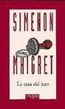 La casa del juez | 9788472234154 | Simenon, Georges | Librería Castillón - Comprar libros online Aragón, Barbastro