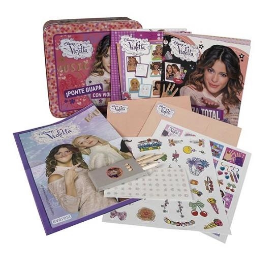 ¡Ponte guapa con Violetta! Lata | 9788444134222 | Walt Disney Company | Librería Castillón - Comprar libros online Aragón, Barbastro