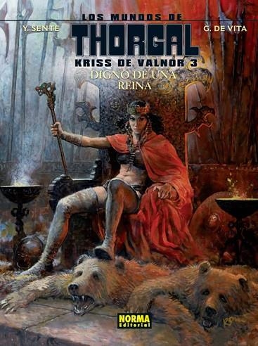 LOS MUNDOS DE THORGAL. KRISS DE VALNOR 3. DIGNO DE UNA REINA | 9788467913958 | Sente, Yves; Giulio de Vita | Librería Castillón - Comprar libros online Aragón, Barbastro
