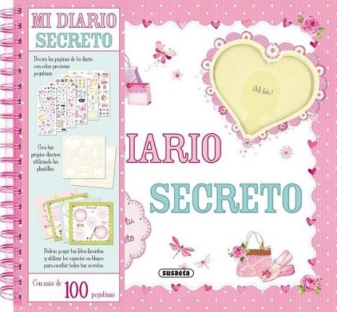 Mi diario secreto | 9788467721485 | Susaeta, Equipo | Librería Castillón - Comprar libros online Aragón, Barbastro