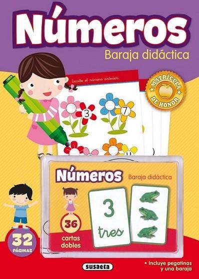 Números - Baraja didáctica | 9788467728422 | Susaeta, Equipo | Librería Castillón - Comprar libros online Aragón, Barbastro