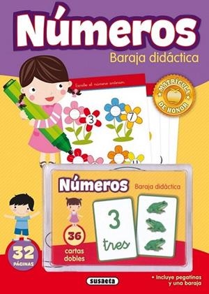 Números - Baraja didáctica | 9788467728422 | Susaeta, Equipo | Librería Castillón - Comprar libros online Aragón, Barbastro