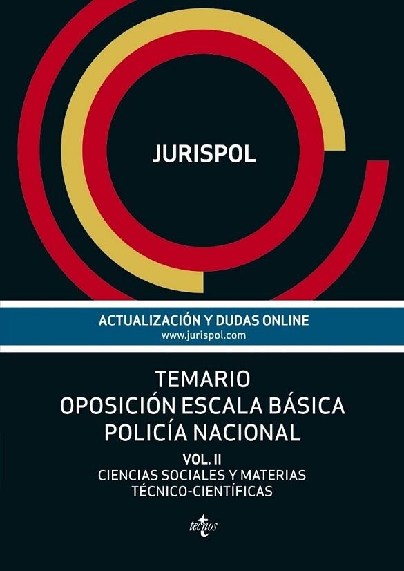 Temario oposición escala básica policía nacional 2 : Ciencias Sociales y Materias Técnico-Científicas | 9788430961498 | Jurispol | Librería Castillón - Comprar libros online Aragón, Barbastro