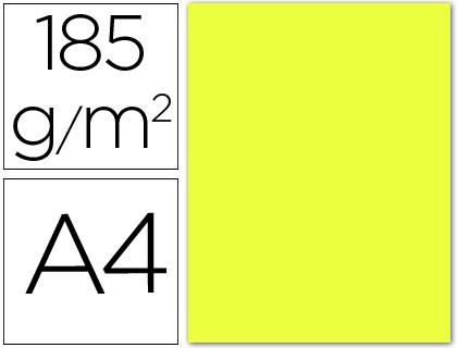 CARTULINA A4 185GR 50H GUARRO IRIS 03 AMARILLO LIMON | 3148950401540 | Librería Castillón - Comprar libros online Aragón, Barbastro