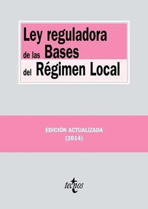 Ley reguladora de las Bases del Régimen Local | 9788430962105 | Editorial Tecnos | Librería Castillón - Comprar libros online Aragón, Barbastro
