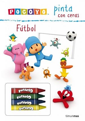 Pocoyó pinta con ceras. Fútbol | 9788408125167 | Zinkia Entertainment, S. A. | Librería Castillón - Comprar libros online Aragón, Barbastro