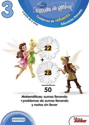 Escuela de genios 3. Cuadernos de refuerzo. Educación Primaria. A partir de 6 años | 9788444151298 | WALT DISNEY COMPANY | Librería Castillón - Comprar libros online Aragón, Barbastro