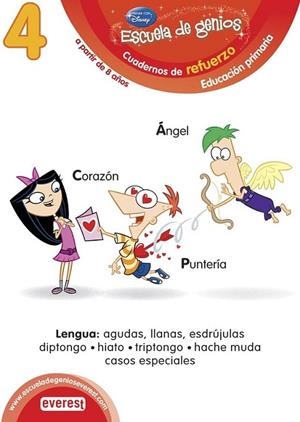 Escuela de genios 4. Cuadernos de refuerzo. Educación Primaria. A partir de 8 años | 9788444151366 | WALT DISNEY COMPANY | Librería Castillón - Comprar libros online Aragón, Barbastro