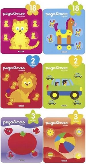 Crece con pegatinas (6 títulos) | 9788467727685 | Busquets, Jordi | Librería Castillón - Comprar libros online Aragón, Barbastro