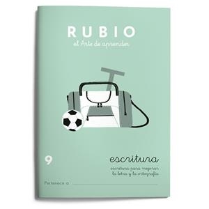 ESCRITURA RUBIO 9 | 9788485109326 | RUBIO SILVESTRE, RAMON | Librería Castillón - Comprar libros online Aragón, Barbastro