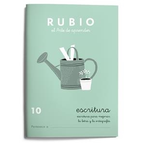 ESCRITURA RUBIO 10 | 9788485109333 | RUBIO SILVESTRE, RAMON | Librería Castillón - Comprar libros online Aragón, Barbastro