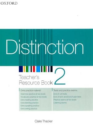 DISTINCTION 2 TEACHER'S RESOURCE BOOK | 9780194624145 | Varios autores | Librería Castillón - Comprar libros online Aragón, Barbastro