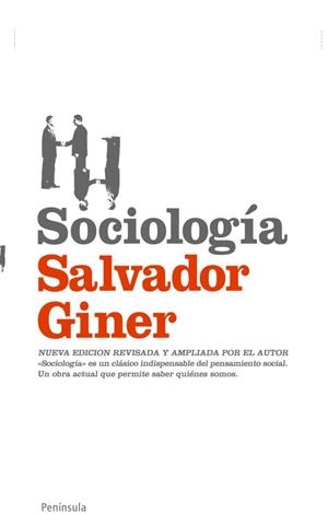 SOCIOLOGÍA | 9788499420004 | GINER, SALVADOR | Librería Castillón - Comprar libros online Aragón, Barbastro