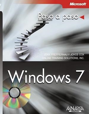 WINDOWS 7 | 9788441526815 | PREPPERNAU, JOAN; COX, JOYCE | Librería Castillón - Comprar libros online Aragón, Barbastro
