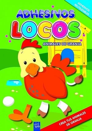 ADHESIVOS LOCOS : ANIMALES DE GRANJA | 9788408089933 | YOYO | Librería Castillón - Comprar libros online Aragón, Barbastro