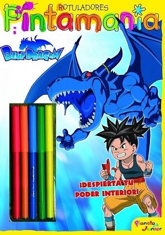 BLUE DRAGON : PINTAMANÍA ROTULADORES : DESPIERTA TU PODER INTERIOR | 9788408091707 | Blue Dragon | Librería Castillón - Comprar libros online Aragón, Barbastro
