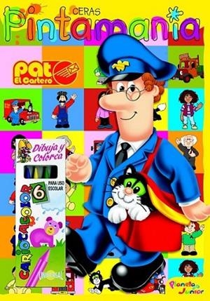 PAT EL CARTERO - PINTAMANÍA CERAS | 9788408090427 | Pat el Cartero | Librería Castillón - Comprar libros online Aragón, Barbastro