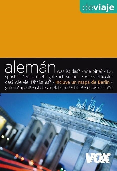 ALEMÁN DE VIAJE | 9788471538574 | VOX | Librería Castillón - Comprar libros online Aragón, Barbastro