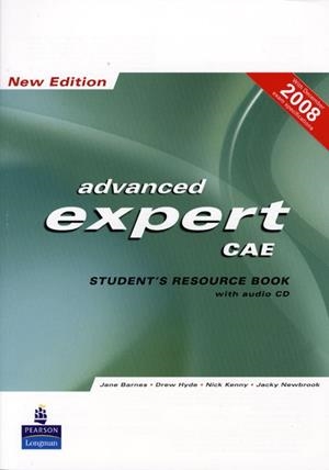 EXPERT ADVANCED CAE EJERCICIOS + CD | 9781405880800 | Barnes, Jane | Librería Castillón - Comprar libros online Aragón, Barbastro