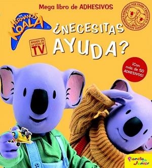 HERMANOS KOALA, LOS : ¿NECESITAS AYUDA? : MEGA LIBRO DE ADHESIVOS | 9788408095187 | Los Hermanos Koala | Librería Castillón - Comprar libros online Aragón, Barbastro