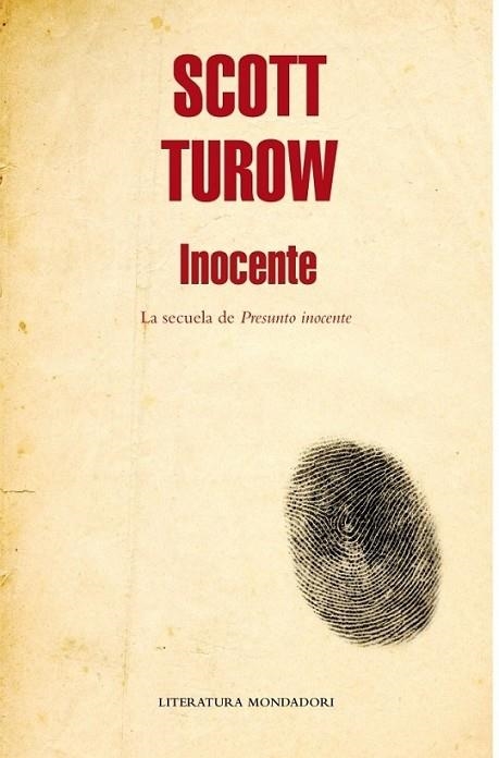 INOCENTE | 9788439723196 | Scott Turow | Librería Castillón - Comprar libros online Aragón, Barbastro