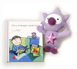 LILA Y EL DRAGÓN VERDE LIMÓN (con peluche) | 9788467540949 | GIL MARTÍNEZ, CARMEN | Librería Castillón - Comprar libros online Aragón, Barbastro