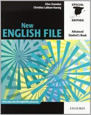 NEW ENGLISH FILE ADVANCED PACK+KEY (STUDENT´S +WORKBOOK WITH KEY+MULTI-R) | 9780194594899 | OXENDEN, CLIVE; LATHAM-KOENIG, CHRISTINA | Librería Castillón - Comprar libros online Aragón, Barbastro