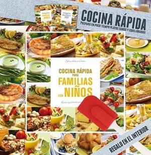COCINA RAPIDA (ESTUCHE CON LIBROS Y ESPATULA) | 9788431550417 | Librería Castillón - Comprar libros online Aragón, Barbastro