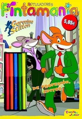 PINTAMANIA ROTULADORES GERONIMO STILTON | 9788408098812 | STILTON, GERONIMO | Librería Castillón - Comprar libros online Aragón, Barbastro