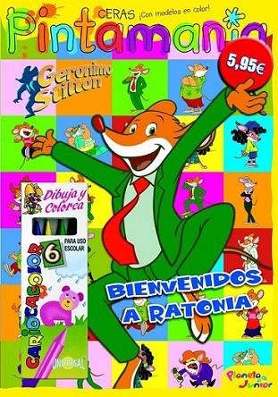 PINTAMANIA CERAS GERONIMO STILTON | 9788408098829 | STILTON, GERONIMO | Librería Castillón - Comprar libros online Aragón, Barbastro