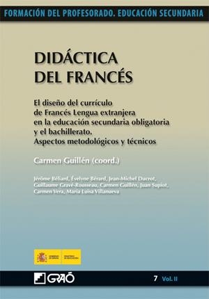 DIDACTICA DEL FRANCES | 9788499800066 | GULLÉN, CARMEN ( COORD.) | Librería Castillón - Comprar libros online Aragón, Barbastro