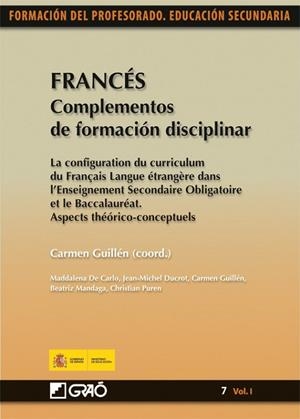 FRANCES COMPLEMENTOS DE FORMACION DISCIPLINAR | 9788499800011 | GUILLEN, CARMEN ( COORD.) | Librería Castillón - Comprar libros online Aragón, Barbastro