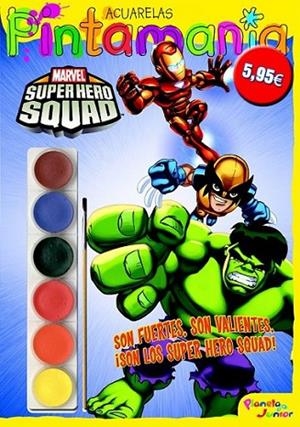 MARVEL SUPER HERO SQUAD ACUARELAS | 9788408099307 | VV.AA. | Librería Castillón - Comprar libros online Aragón, Barbastro