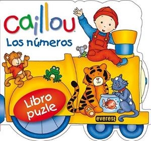 NÚMEROS, LOS : LIBRO PUZZLE - CAILLOU | 9788444166162 | CHOUETTE | Librería Castillón - Comprar libros online Aragón, Barbastro
