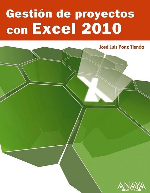 GESTIÓN DE PROYECTOS CON EXCEL 2010 | 9788441528635 | PONZ TIENDA, JOSÉ LUIS | Librería Castillón - Comprar libros online Aragón, Barbastro