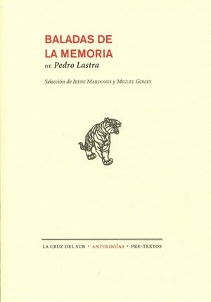 BALADAS DE LA MEMORIA | 9788492913831 | LASTRA, PEDRO | Librería Castillón - Comprar libros online Aragón, Barbastro